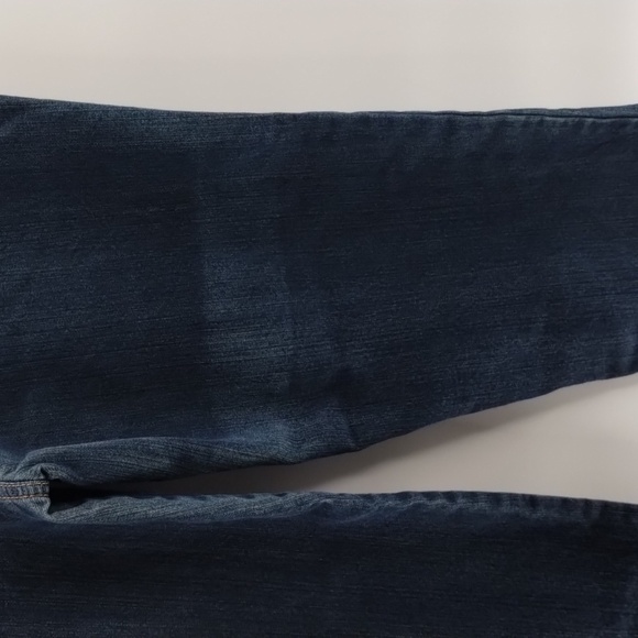 Gloria Vanderbilt Amanda straight leg denim jeans size 12 high rise stretch - Picture 5 of 10